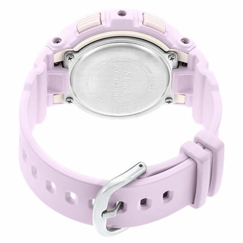 CASIO BABY-G BGA-190BC-4BDR DIGITAL QUARTZ PINK RESIN WOMEN'S WATCH - H2 Hub Watches