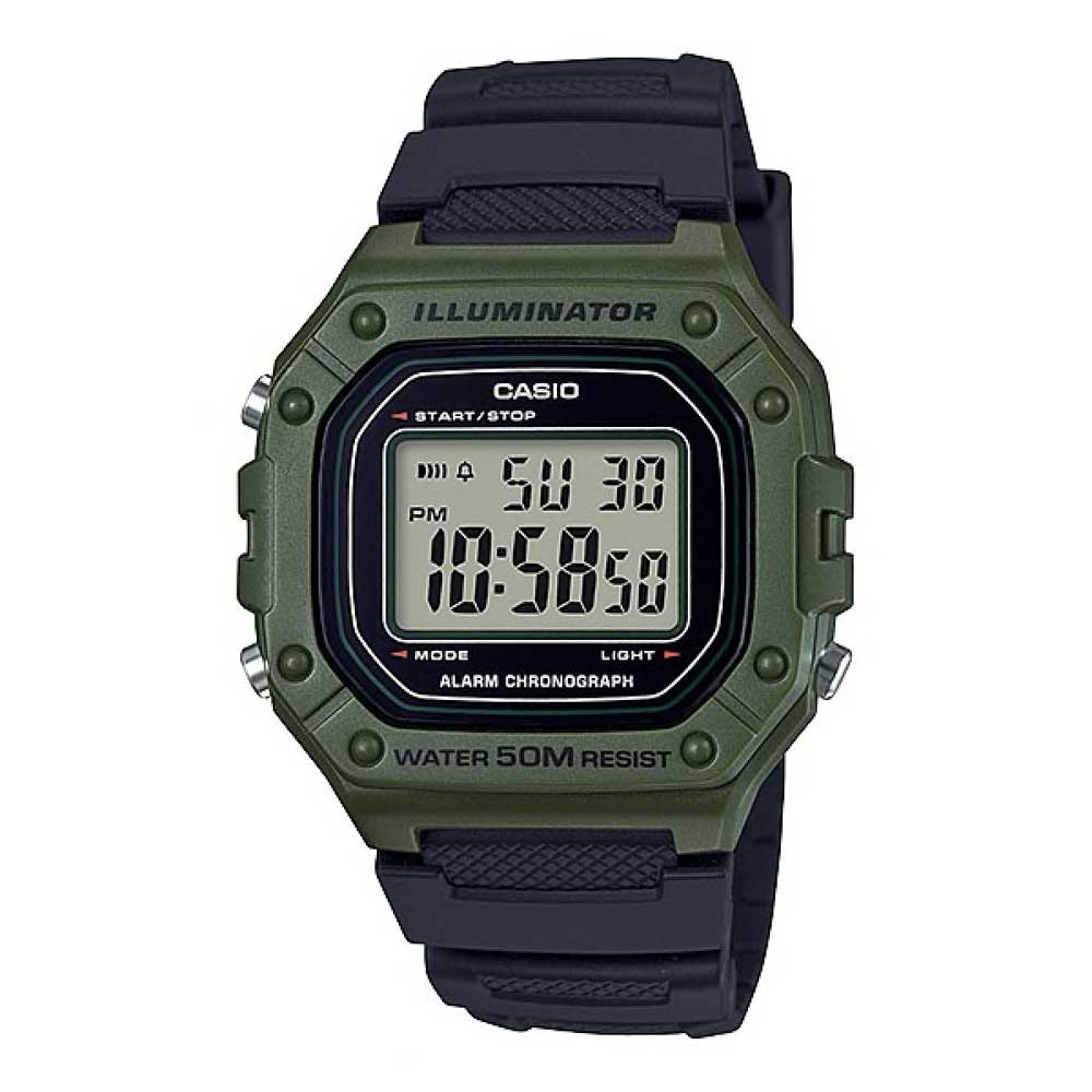 CASIO GENERAL W-218H-3AVDF UNISEX WATCH - H2 Hub Watches