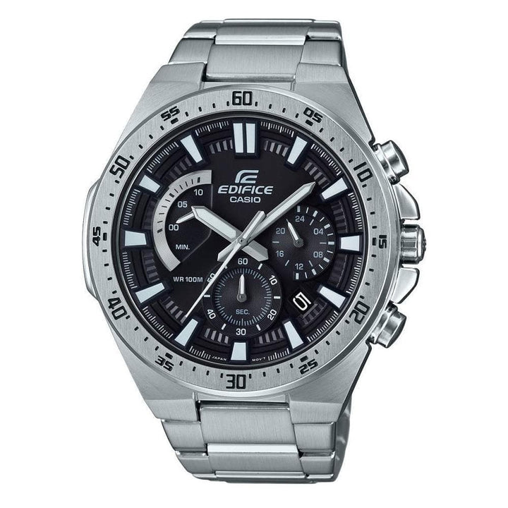 CASIO EDIFICE EFR-563D-1AVUDF CHRONOGRAPH SILVER STAINLESS STEEL MEN'S WATCH - H2 Hub Watches