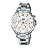 CASIO SHEEN SHE-3047D-7AUDR MULTI-HAND WOMEN'S WATCH - H2 Hub Watches