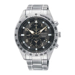 SEIKO GENERAL SNDH31P1 CHRONOGRAPH STAINLESS STEEL MEN'S SILVER WATCH - H2 Hub Watches