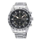 SEIKO GENERAL SNDH31P1 CHRONOGRAPH STAINLESS STEEL MEN'S SILVER WATCH - H2 Hub Watches