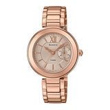 CASIO SHEEN SHE-3050PG-7AUDR MULTI HAND WOMEN'S WATCH - H2 Hub Watches