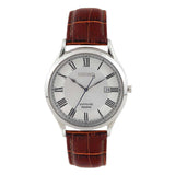 SEIKO GENERAL NEO CLASSIC SGEG97P1 MEN'S BROWN LEATHER STRAP WATCH - H2 Hub Watches