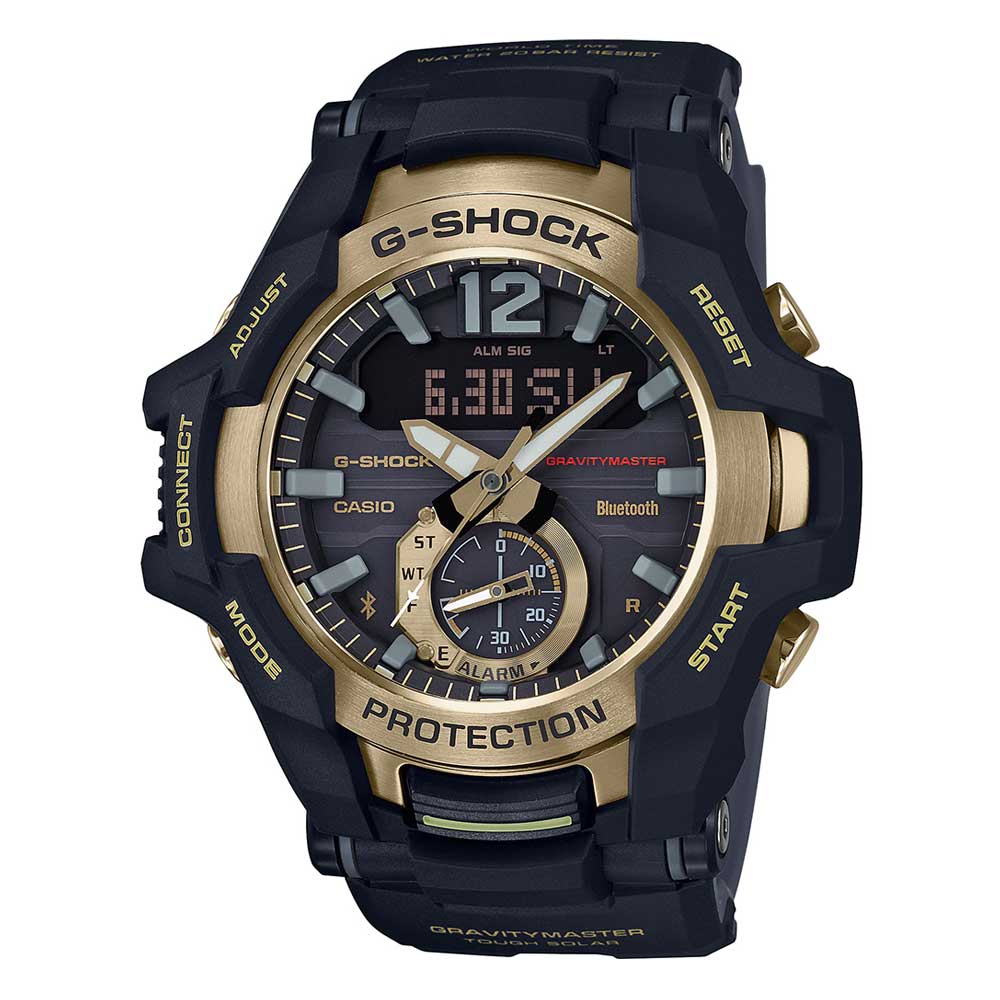 CASIO G-SHOCK GR-B100GB-1ADR GRAVITY MASTER DIGITAL RESIN STRAP MEN'S WATCH - H2 Hub Watches