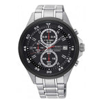 SEIKO GENERAL SKS633P1 CHRONOGRAPH STAINLESS STEEL MEN'S SILVER WATCH - H2 Hub Watches
