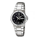 CASIO SHEEN SHE-4022D-1ADR QUARTZ SILVER STAINLESS STEEL WOMEN'S WATCH - H2 Hub Watches