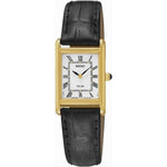 SEIKO GENERAL SUP250P1 SOLAR WOMEN'S BLACK LEATHER STRAP WATCH - H2 Hub Watches