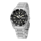 SEIKO 5 SPORTS SNZF17J1 AUTOMATIC STAINLESS STEEL MEN'S SILVER WATCH - H2 Hub Watches