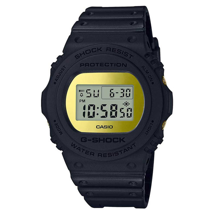 CASIO G-SHOCK DW-5700BBMB-1DR DIGITAL QUARTZ BLACK RESIN MEN'S WATCH - H2 Hub Watches