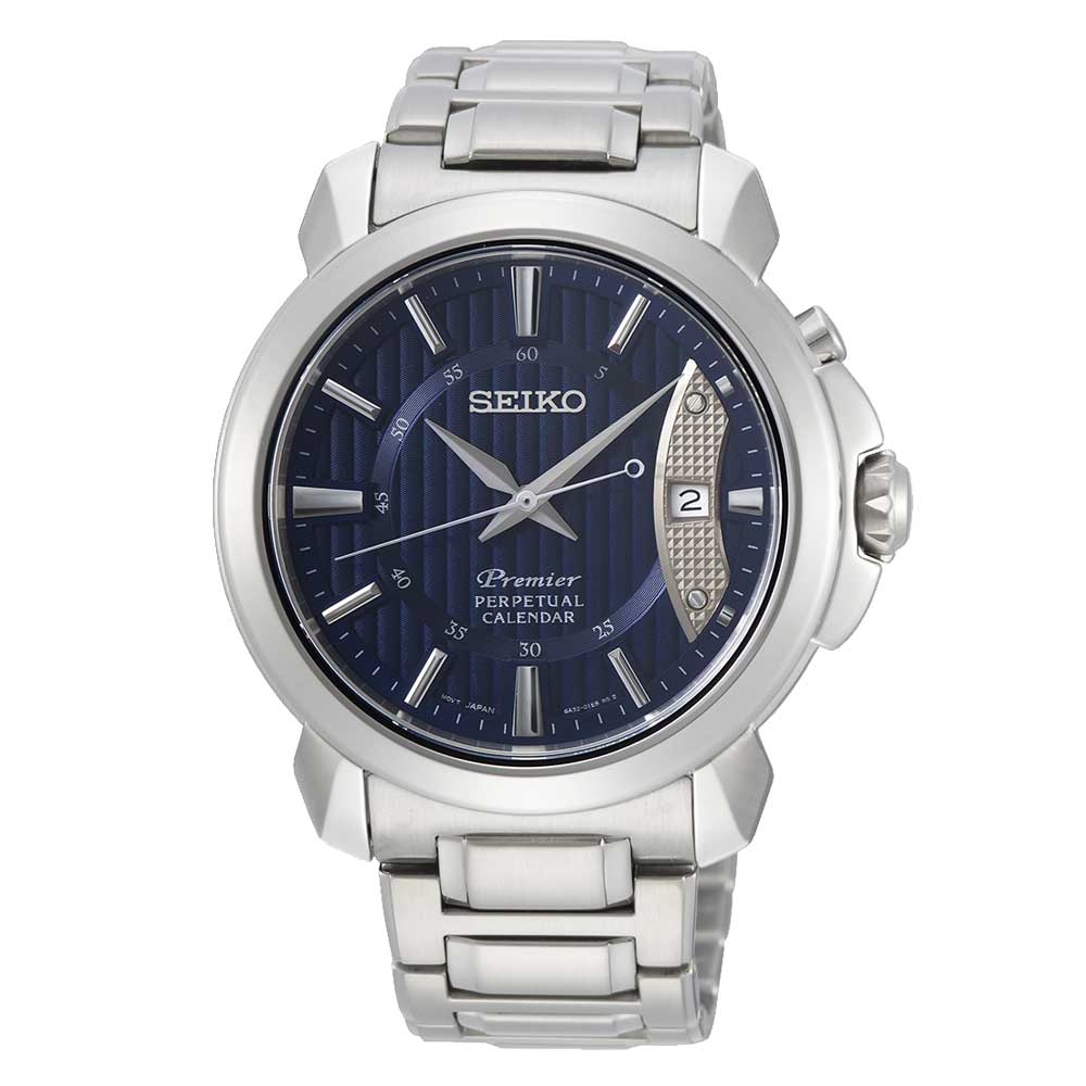 SEIKO PREMIER SNQ157P1 MEN'S WATCH - H2 Hub Watches
