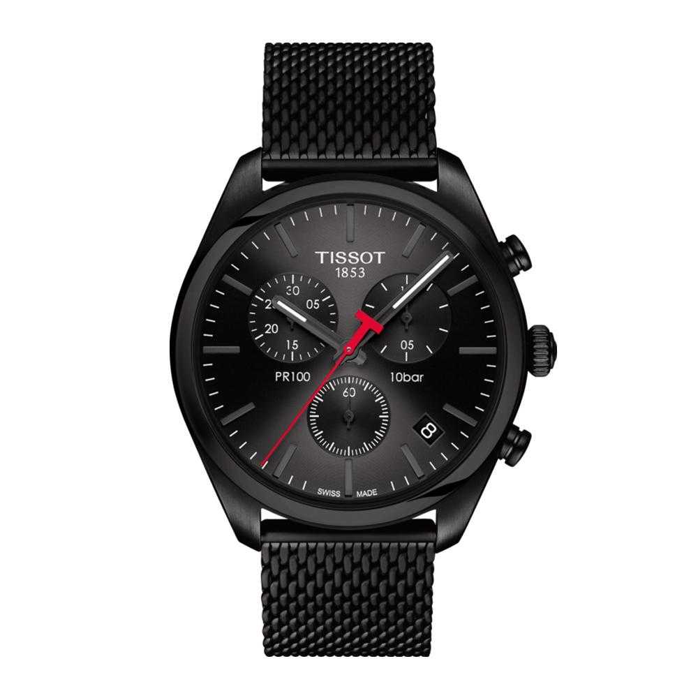 TISSOT T1014173305100 PR 100 CHRONOGRAPH MEN'S WATCH - H2 Hub Watches
