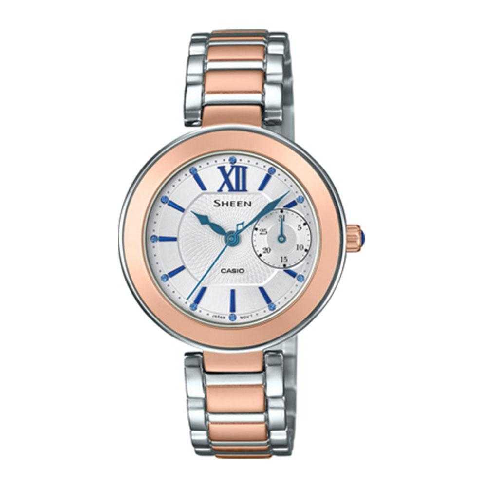CASIO SHEEN SHE-3050SG-7AUDR MULTI HAND WOMEN'S WATCH - H2 Hub Watches