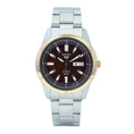 SEIKO 5 SNKN68K1 AUTOMATIC STAINLESS STEEL MEN'S TWO TONE WATCH - H2 Hub Watches