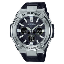 CASIO G-SHOCK GST-S130C-1ADR G-STEEL DIGITAL BLACK RESIN STRAP MEN'S WATCH - H2 Hub Watches