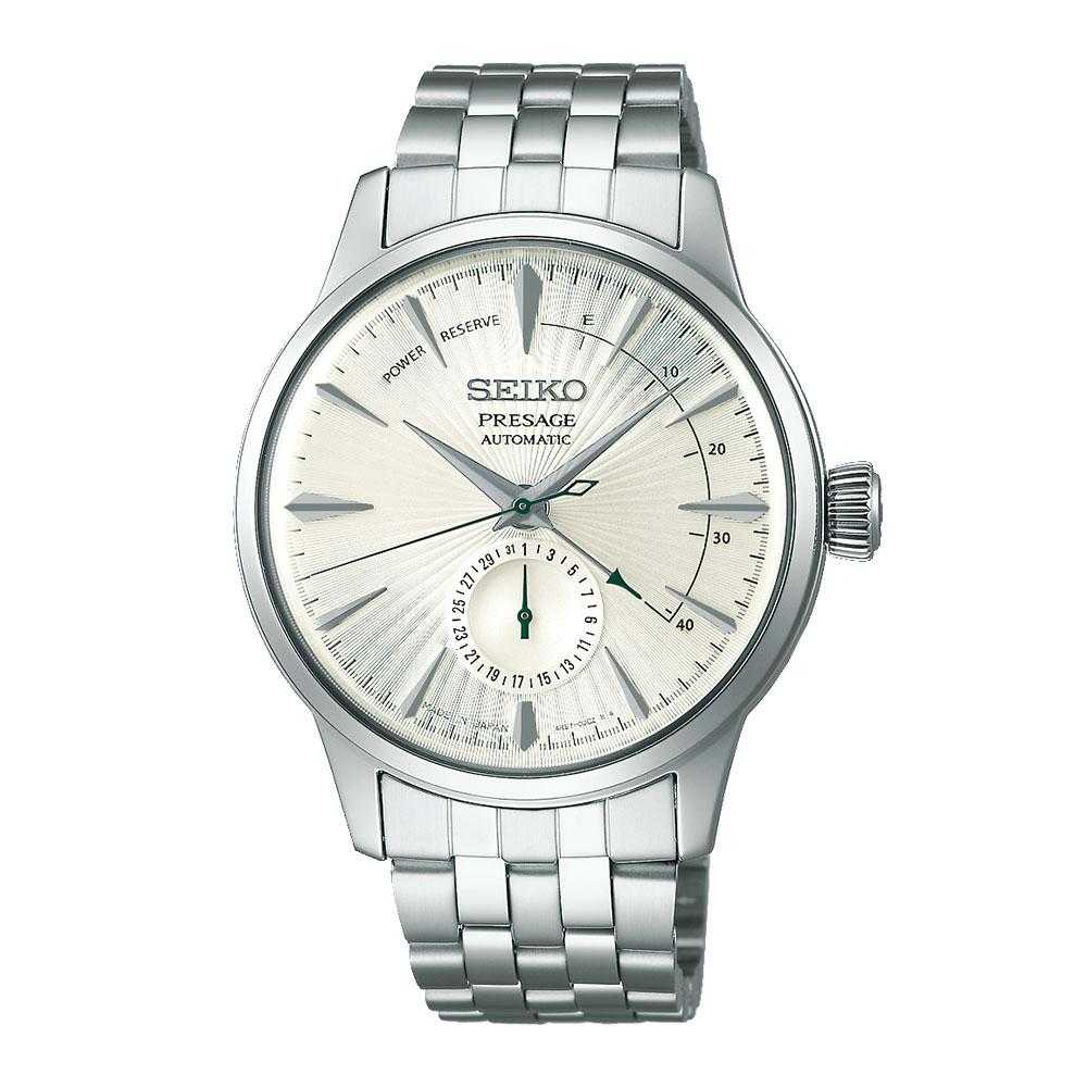 SEIKO PRESAGE SSA341J1 AUTOMATIC STAINLESS STEEL MEN'S SILVER WATCH - H2 Hub Watches