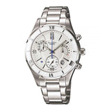 CASIO SHEEN SHE-5517D-7ADR QUARTZ SILVER STAINLESS STEEL WOMEN'S WATCH - H2 Hub Watches