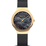 Bering Classic Black Dial And Milanese Strap Women Watch 12934-132