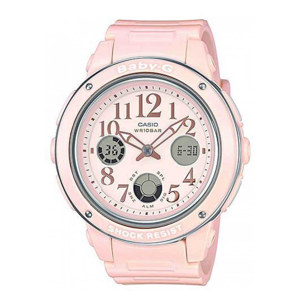 CASIO BABY-G BGA-150EF-4BDR DIGITAL QUARTZ PINK RESIN WOMEN'S WATCH - H2 Hub Watches