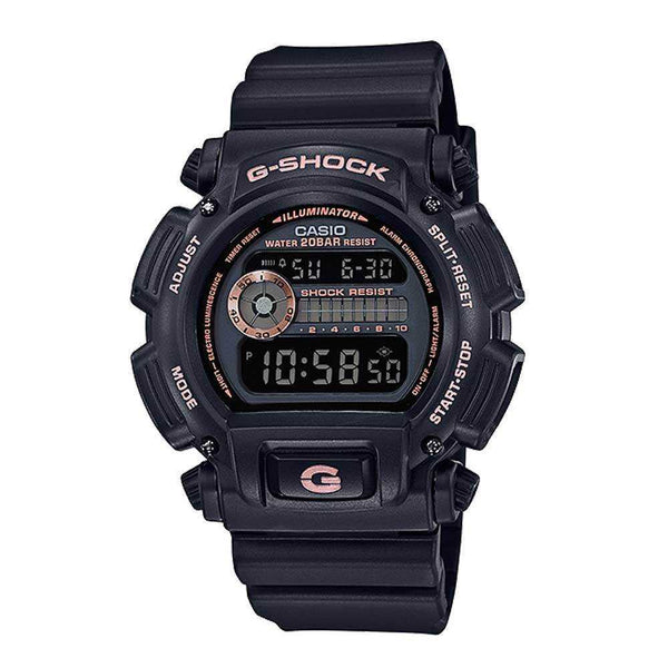 CASIO G-SHOCK DW-9052GBX-1A4DR DIGITAL QUARTZ BLACK RESIN UNISEX'S WATCH - H2 Hub Watches