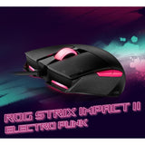 ASUS ROG STRIX IMPACT II ELECTRO PUNK ROG STRIX IMPACT II EP - P512 GAMING MOUSE