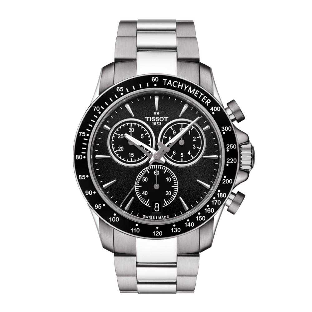 TISSOT T1064171105100 V8 QUARTZ CHRONOGRAPH MEN'S WATCH - H2 Hub Watches
