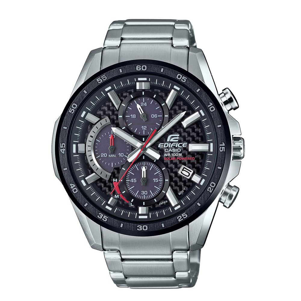 CASIO EDIFICE EQS-900DB-1AVUDF CHRONOGRAPH SILVER STAINLESS STEEL MEN'S WATCH - H2 Hub Watches