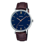 CASIO GENERAL LTP-VT01L-2BUDF BROWN LEATHER UNISEX'S WATCH - H2 Hub Watches