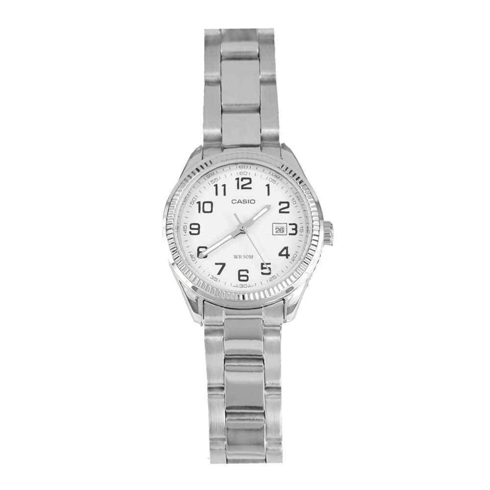 CASIO GENERAL LTP-1302D-7BVDF SILVER STAINLESS STEEL WOMEN'S WATCH - H2 Hub Watches