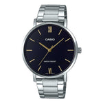 CASIO GENERAL LTP-VT01D-1BUDF STAINLESS STEEL MEN'S WATCH - H2 Hub Watches