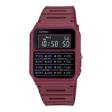 CASIO GENERAL CA-53WF-4BDF RED RESIN STRAP UNISEX WATCH