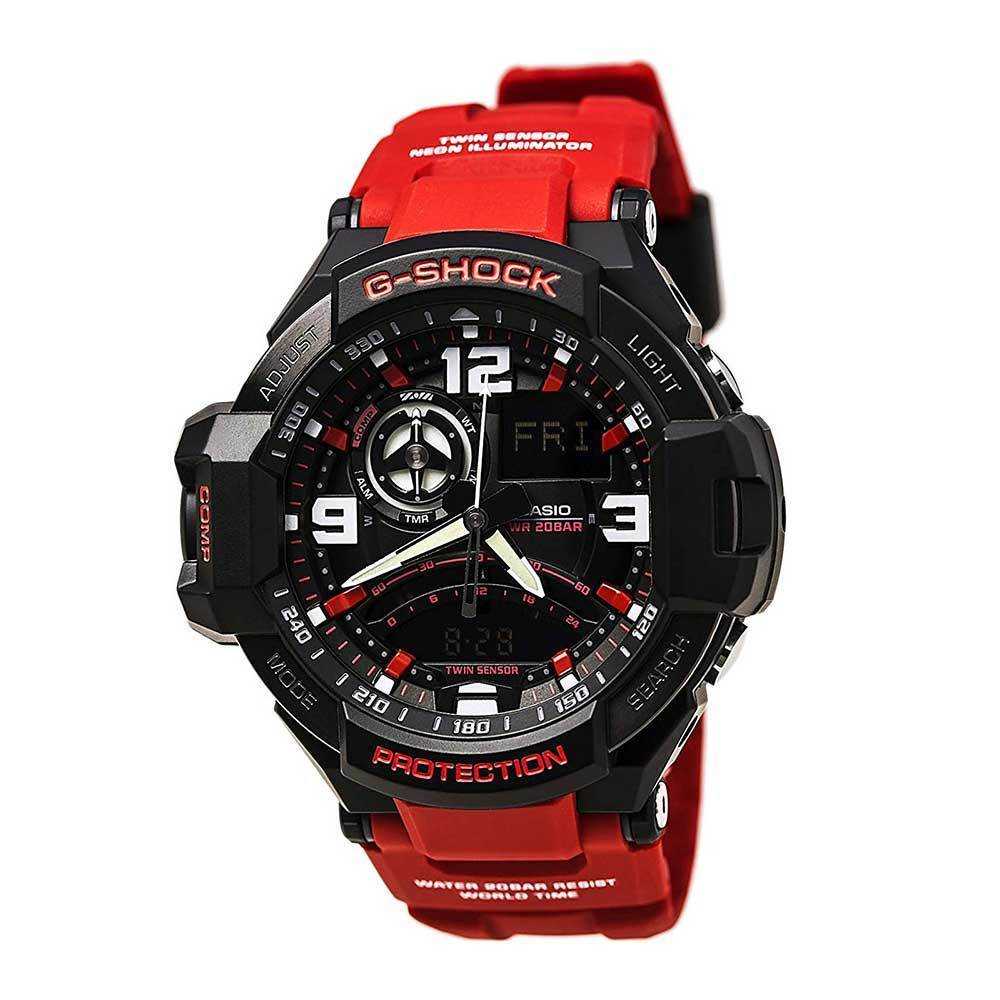 CASIO G-SHOCK GA-1000-4BDR GRAVITY MASTER UNISEX'S WATCH - H2 Hub Watches
