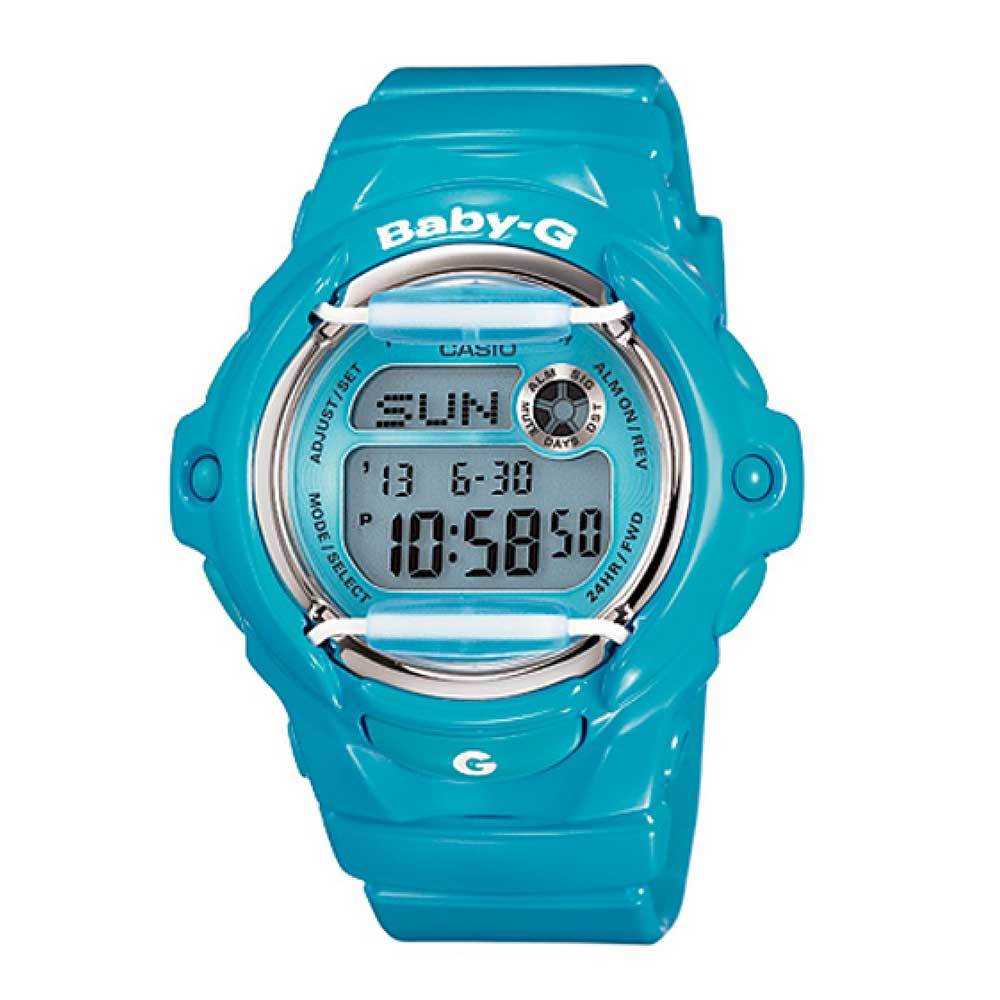 CASIO BABY-G BG-169R-2BDR DIGITAL QUARTZ BLUE RESIN WOMEN'S WATCH - H2 Hub Watches