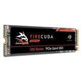 SEAGATE FIRECUDA 530 M.2 2280 2TB PCIE GEN4 X4 NVME 1.4 3D TLC INTERNAL SOLID STATE DRIVE (SSD) ZP2000GM3A013