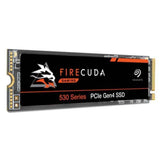 SEAGATE FIRECUDA 530 M.2 2280 500GB PCIE GEN4 X4 NVME 1.4 3D TLC INTERNAL SOLID STATE DRIVE (SSD) ZP500GM3A013
