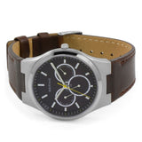 BERING CLASSIC 13841-505 BROWN LEATHER MEN WATCH