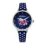CATH KIDSTON NAVY FLORAL ALLOY CKL070U WOMEN'S WATCH - H2 Hub Watches