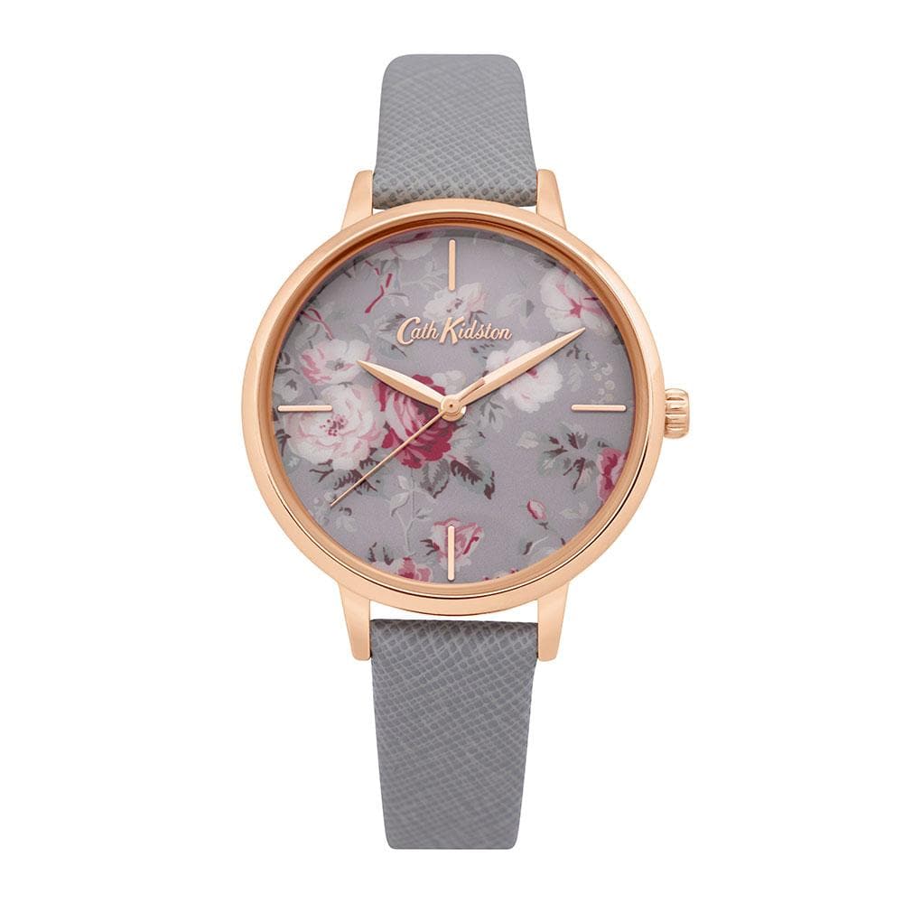 CATH KIDSTON GREY FLORAL ALLOY CKL069ERG WOMEN'S WATCH - H2 Hub Watches