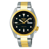 Seiko 5 Sports Two-Tone Stainless Steel Strap Men's Watch SRPE60K1