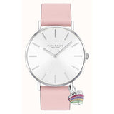 COACH 14000074 PINK LEATHER STRAP WOMEN'S WATCH