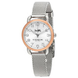 COACH DELANCEY TWO TONE STAINLESS STEEL 14502246 WOMEN'S WATCH
