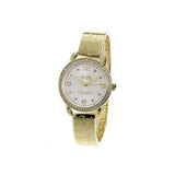 COACH DELANCEY ANALOG QUARTZ GOLD STAINLESS STEEL 14502354 WOMEN'S WATCH