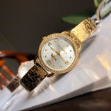 COACH DELANCEY ANALOG QUARTZ GOLD STAINLESS STEEL 14502354 WOMEN'S WATCH