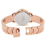 COACH DELANCEY ANALOG QUARTZ ROSE GOLD STAINLESS STEEL 14502355 WOMEN'S WATCH