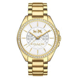 COACH TRISTEN ANALOG QUARTZ GOLD STAINLESS STEEL 14502470 WOMEN'S WATCH