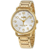 COACH DELANCEY ANALOG QUARTZ GOLD STAINLESS STEEL 14502496 WOMEN'S WATCH