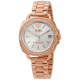 COACH TATUM ANALOG QUARTZ ROSE GOLD STAINLESS STEEL 14502644 WOMEN'S WATCH