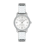 COACH DELANCY ANALOG QUARTZ SILVER STAINLESS STEEL 14502765 WOMEN'S WATCH
