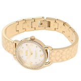 COACH DELANCY ANALOG QUARTZ GOLD STAINLESS STEEL 14502766 WOMEN'S WATCH