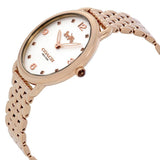 COACH DELANCEY ANALOG QUARTZ ROSE GOLD STAINLESS STEEL 14502783 WOMEN'S WATCH